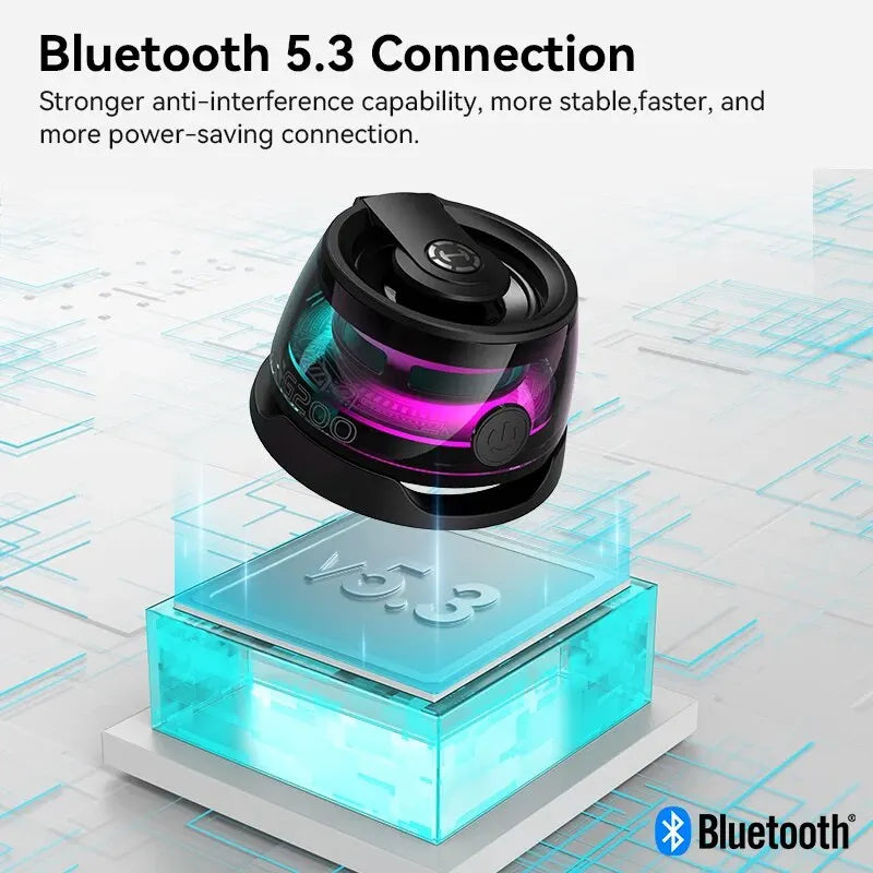 Edifier HECATE G200 – Altavoz Bluetooth RGB con soporte para teléfono y 7 horas de reproducción (BT 5.3)