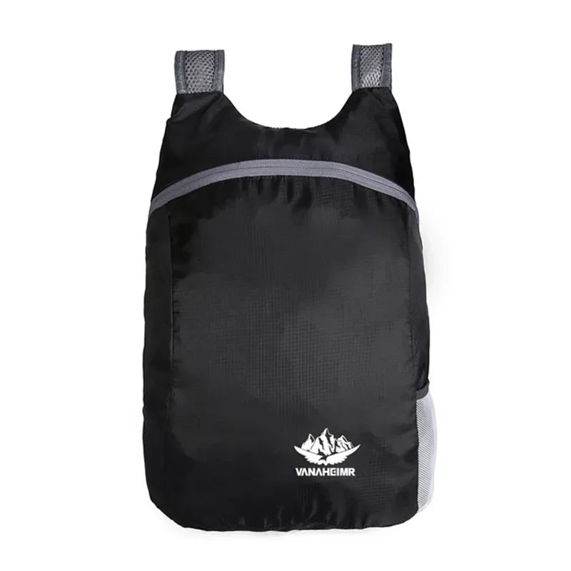 Mochila de viaje plegable ultraligera: impermeable y de gran capacidad para deportes al aire libre.