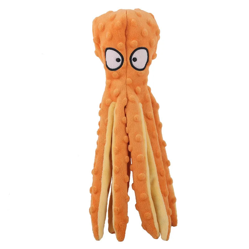 Dinosaurio suave para mascotas: juguete interactivo de peluche para perros y gatos pequeños