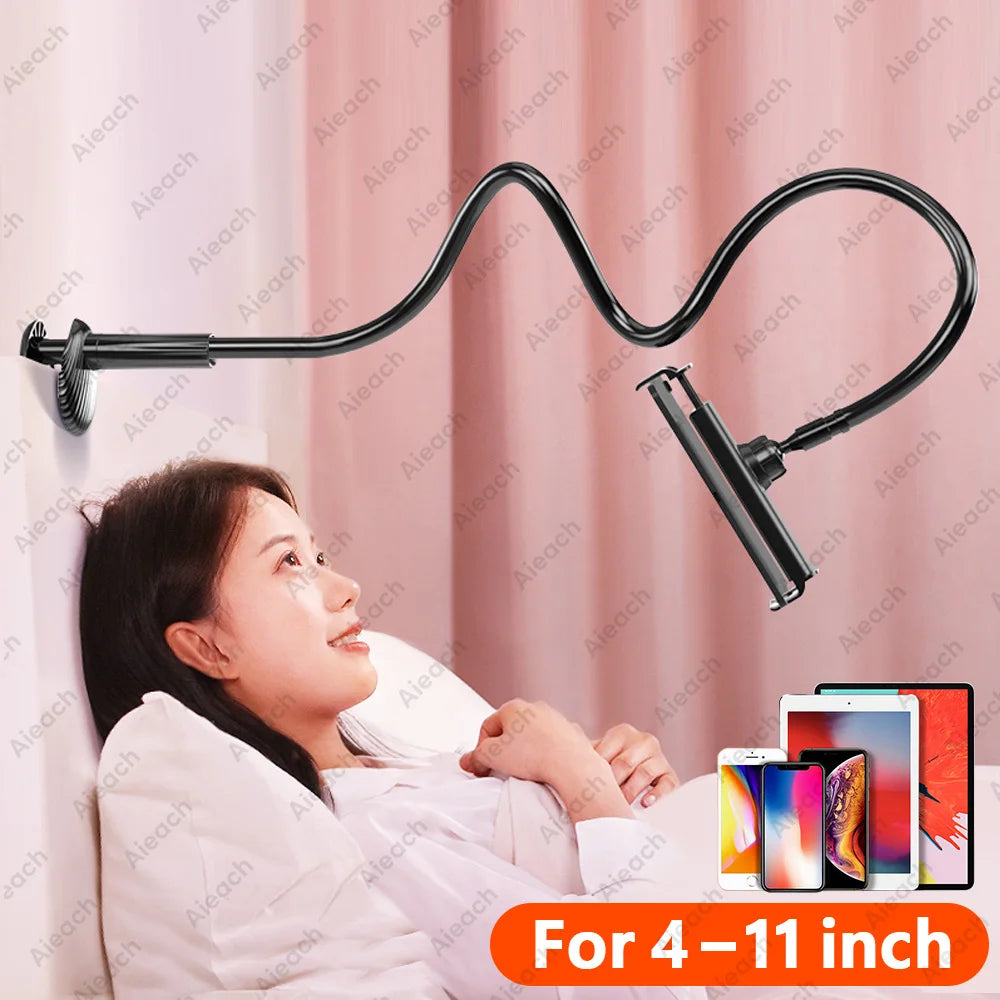 Soporte giratorio para tableta GOYN de metal y ABS para dispositivos de 4,7 a 11 pulgadas