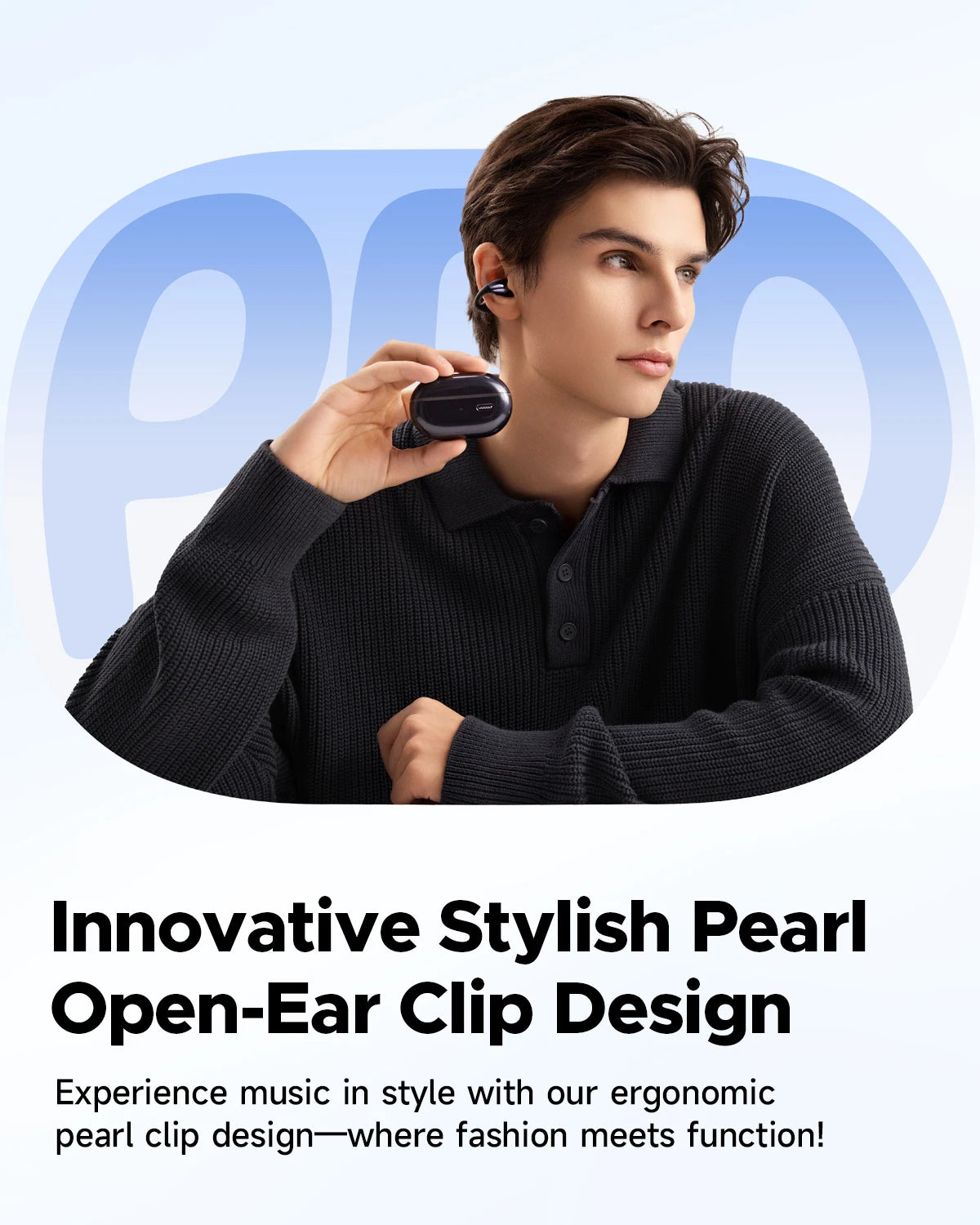 Audífonos multipunto SoundPEATS PearlClip ENC