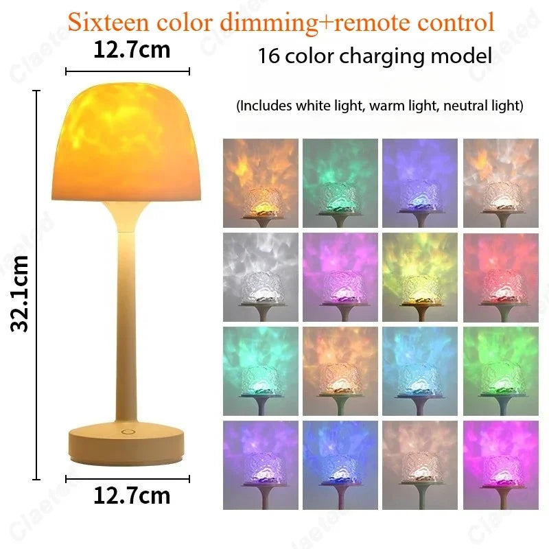 LED High Footed Water Ripple Atmosphere Light