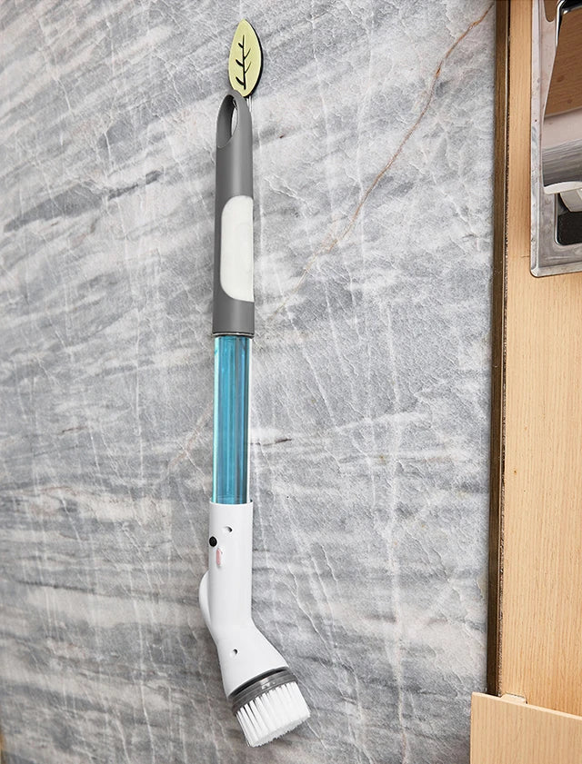 Fregadora eléctrica inalámbrica: cepillo multiusos para cocina, baño y suelos.