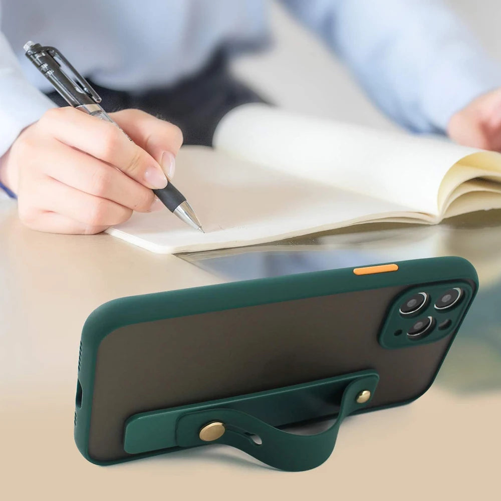 Correa de sujeción y soporte para teléfono: correa universal de agarre y tracción para smartphones