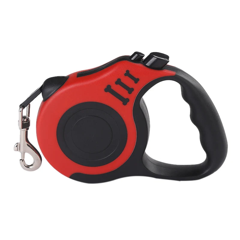 Correa retráctil automática para mascotas: correa de nailon de 3/5 m para cachorros, perros pequeños y gatos