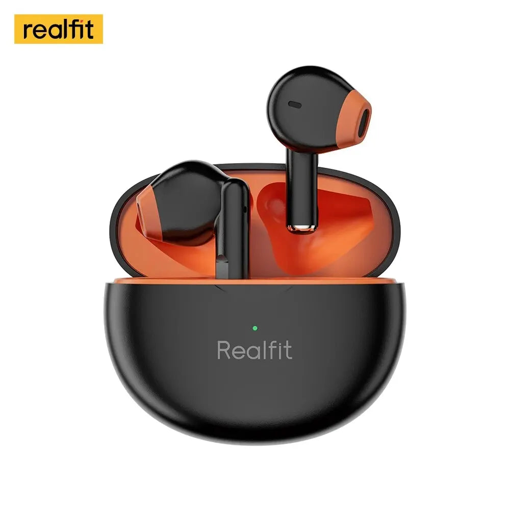 Audífonos inalámbricos auténticos: Realfit Bluetooth 5.0 para dispositivos Android
