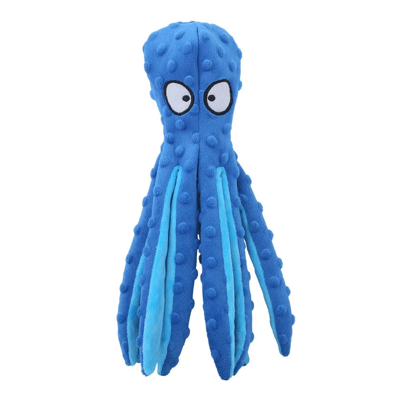 Dinosaurio suave para mascotas: juguete interactivo de peluche para perros y gatos pequeños