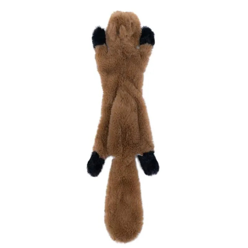 Dinosaurio suave para mascotas: juguete interactivo de peluche para perros y gatos pequeños