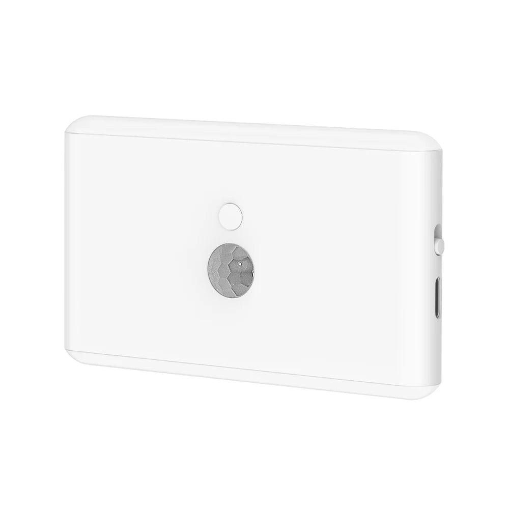 Luz nocturna LED con sensor de movimiento: lámpara regulable a pilas para escaleras, dormitorios y más.