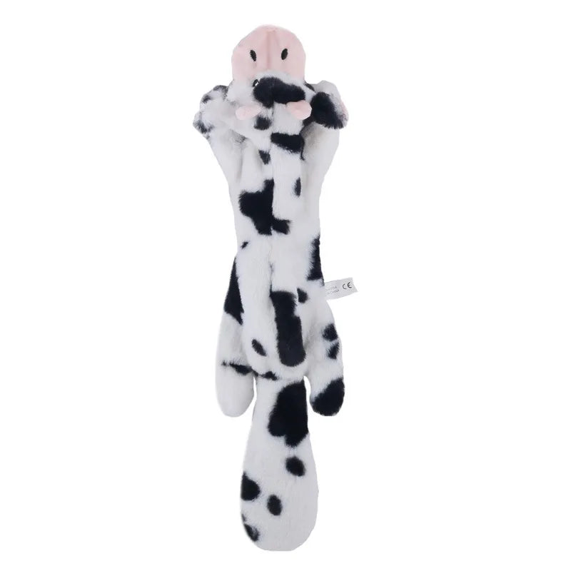 Dinosaurio suave para mascotas: juguete interactivo de peluche para perros y gatos pequeños