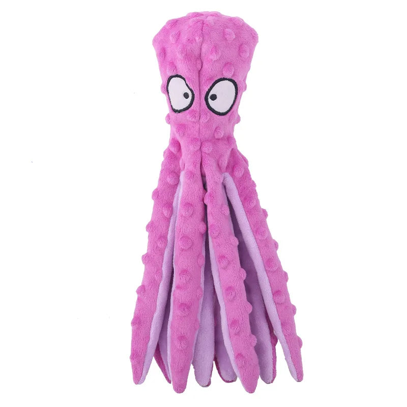 Dinosaurio suave para mascotas: juguete interactivo de peluche para perros y gatos pequeños