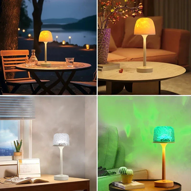 LED High Footed Water Ripple Atmosphere Light