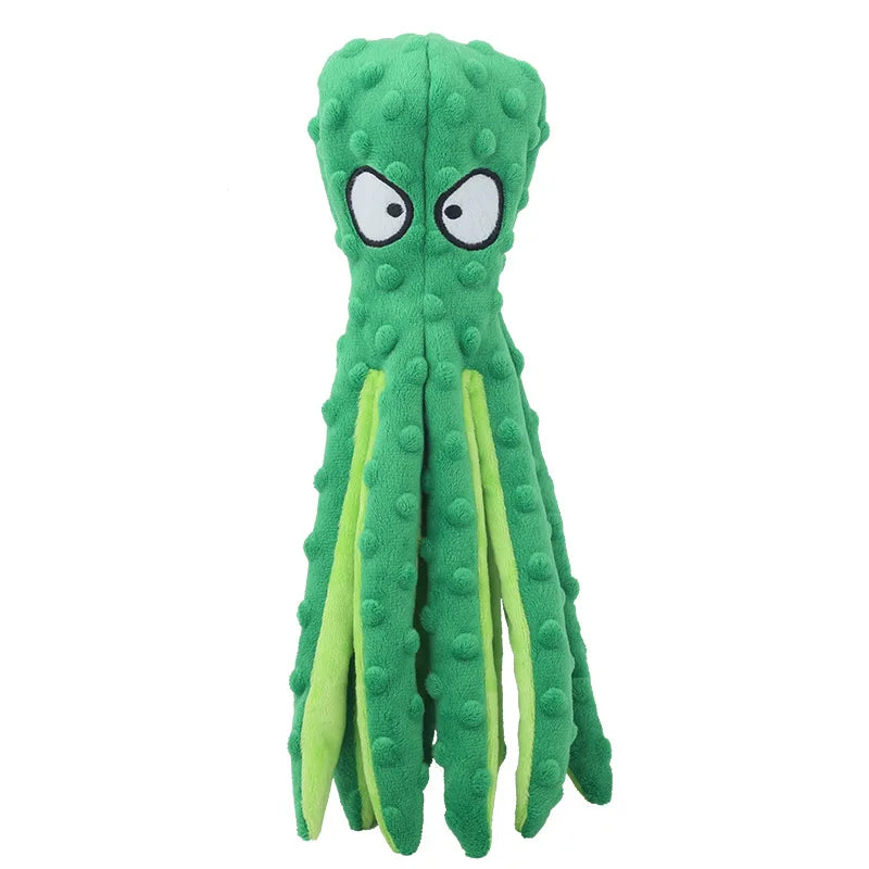Dinosaurio suave para mascotas: juguete interactivo de peluche para perros y gatos pequeños