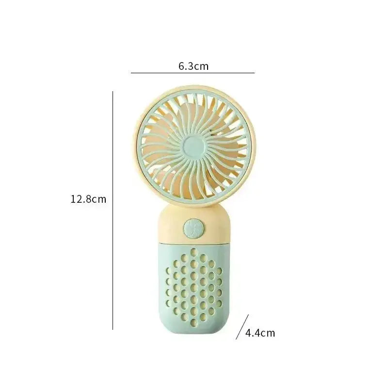 Nuevo ventilador de carga portátil (2025): Mini USB Pocket Breeze