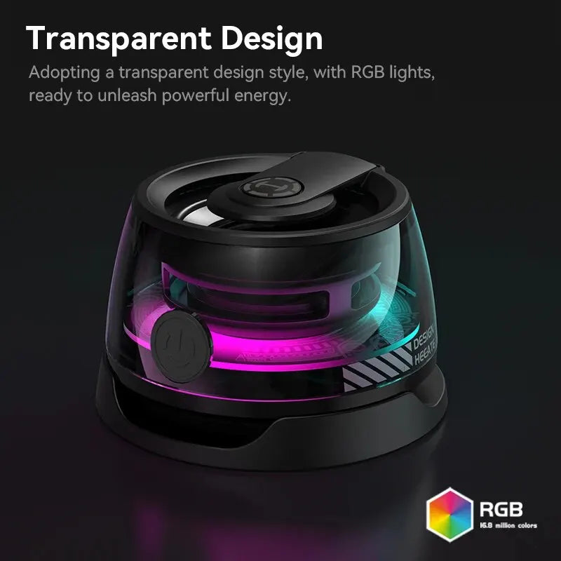 Edifier HECATE G200 – Altavoz Bluetooth RGB con soporte para teléfono y 7 horas de reproducción (BT 5.3)