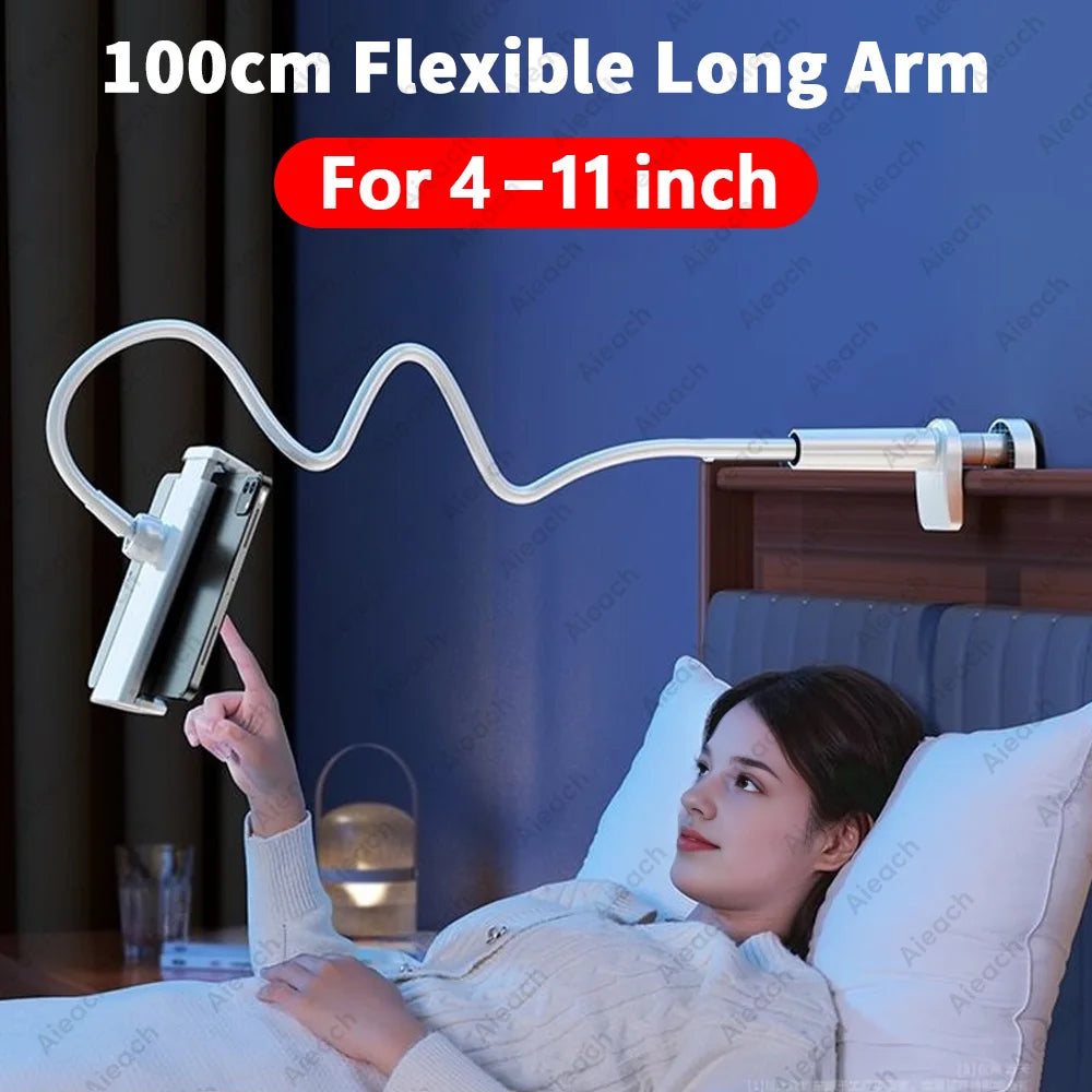 Soporte giratorio para tableta GOYN de metal y ABS para dispositivos de 4,7 a 11 pulgadas