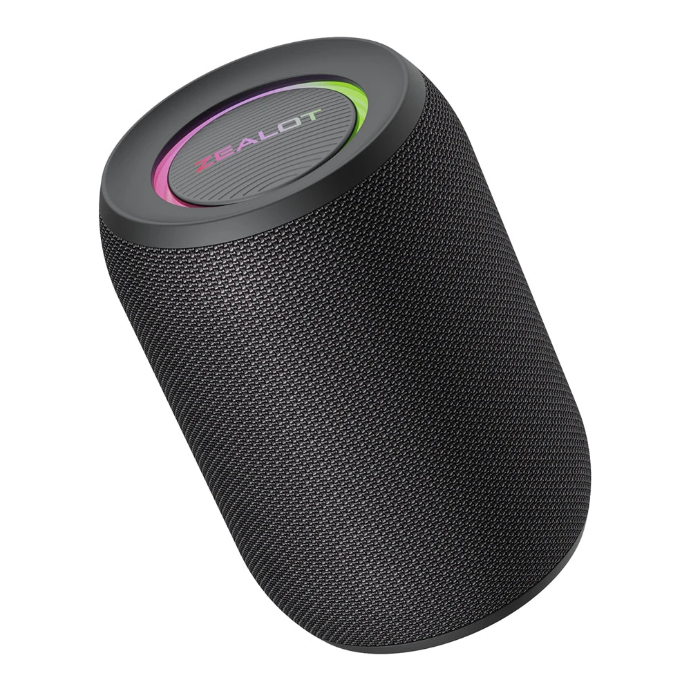 Altavoz Bluetooth para exteriores: graves potentes, luces LED, resistente al agua e inalámbrico
