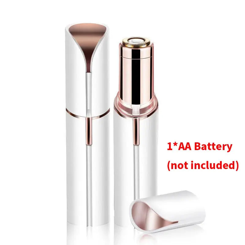 Depiladora facial recargable por USB: depilación indolora y elegante
