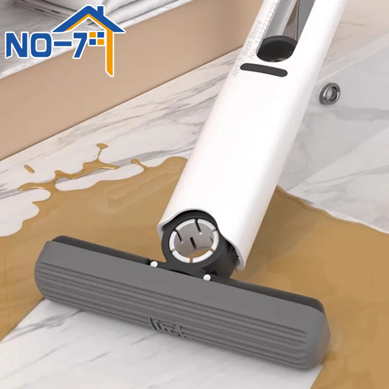 Minifregona potente: fregona plegable autoescurrible para la limpieza del hogar, el coche y las ventanas