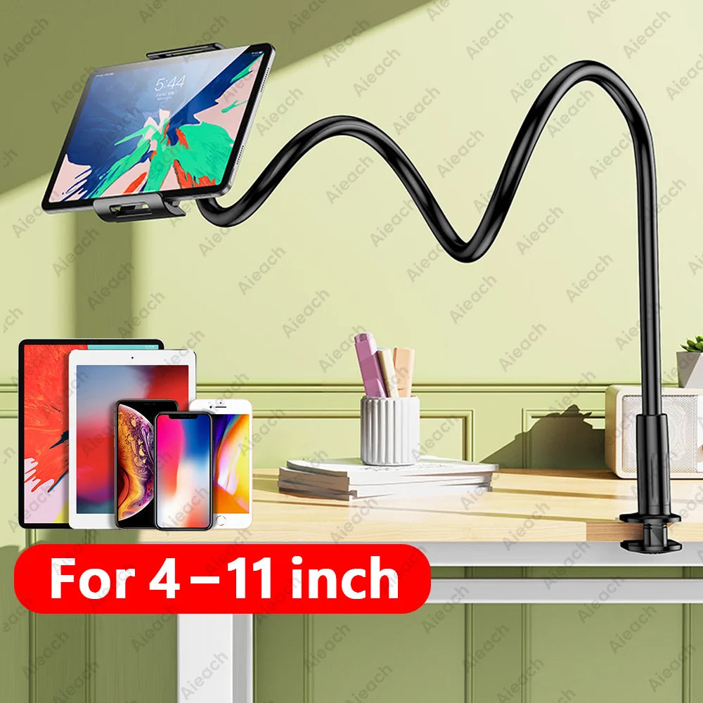 Soporte giratorio para tableta GOYN de metal y ABS para dispositivos de 4,7 a 11 pulgadas