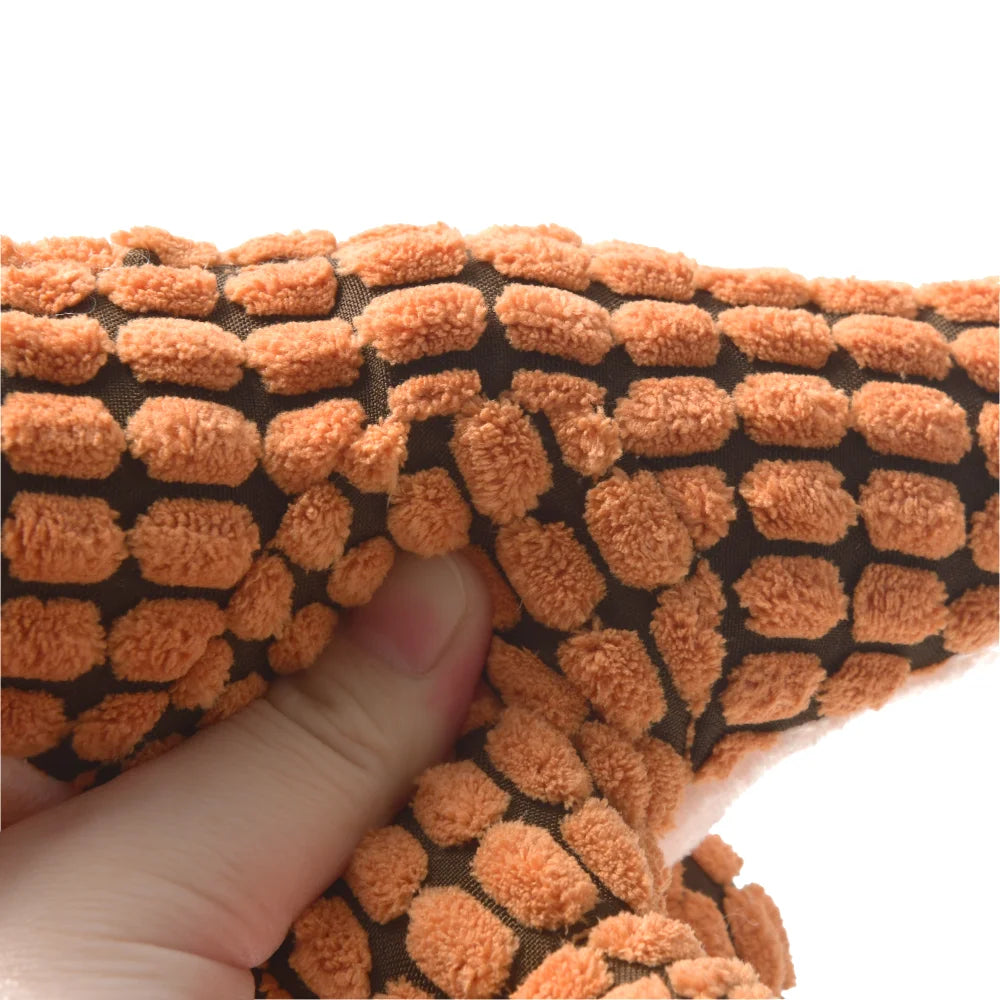 Dinosaurio suave para mascotas: juguete interactivo de peluche para perros y gatos pequeños