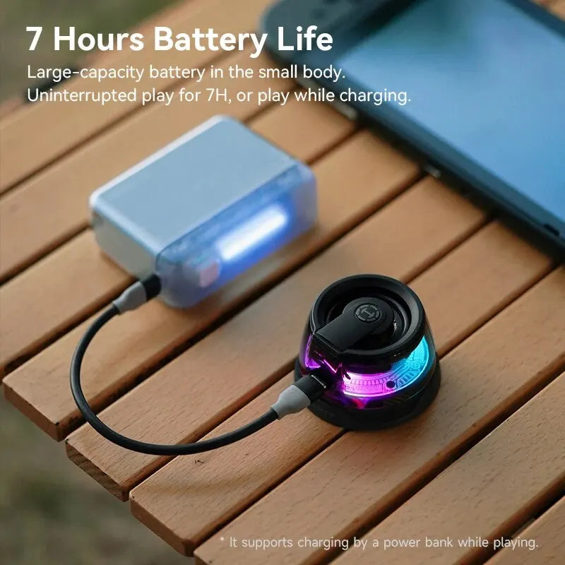 Edifier HECATE G200 – Altavoz Bluetooth RGB con soporte para teléfono y 7 horas de reproducción (BT 5.3)