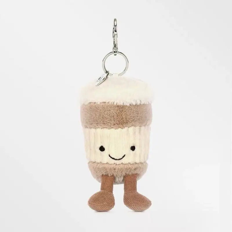 stuffed coffee cup toy
