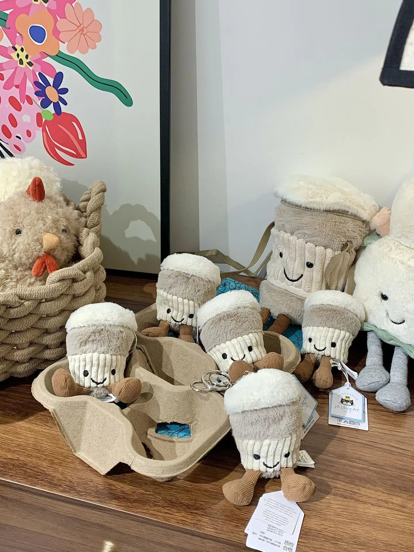 stuffed coffee cups team