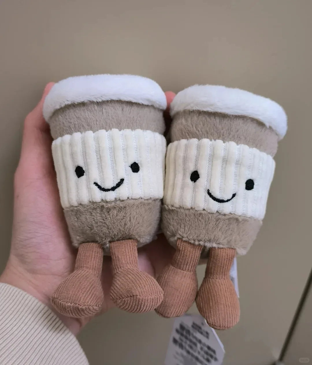 plush coffee cups