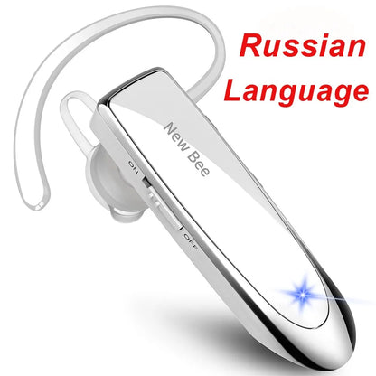 Auricular inalámbrico Bluetooth 5.0: micrófono con cancelación de ruido y 22 horas de conversación