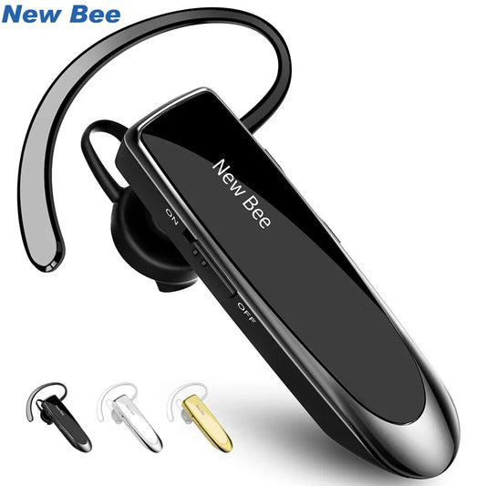 Auricular inalámbrico Bluetooth 5.0: micrófono con cancelación de ruido y 22 horas de conversación