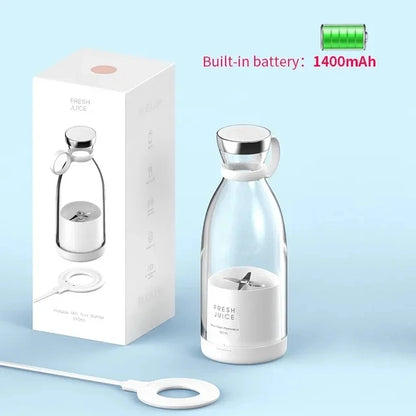 Rechargeable Fruit Mixer for Smoothies, Shakes & Fresh Juice Anywhere