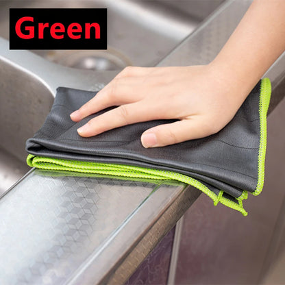 MiracleWipe Pro – 3 paños reutilizables sin pelusa para cocina y vidrio