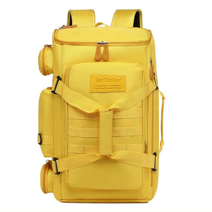 Bolsa de gimnasio impermeable con compartimento para artículos húmedos y secos: mochila de viaje, yoga y deportes