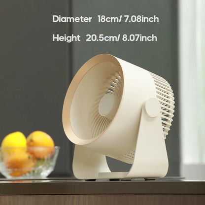 Ventilador eléctrico multifuncional para pared, techo y escritorio