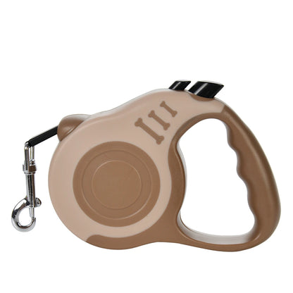 Correa retráctil automática para mascotas: correa de nailon de 3/5 m para cachorros, perros pequeños y gatos 