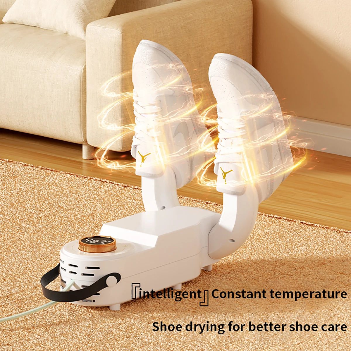 Secador de zapatos eléctrico multifunción y neutralizador de olores de botas
