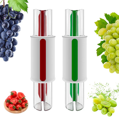 Cortador multifunción de tomates y uvas para preparar frutas y ensaladas