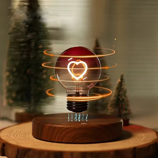 Magnetic Levitation Heart-shaped Light Bulb