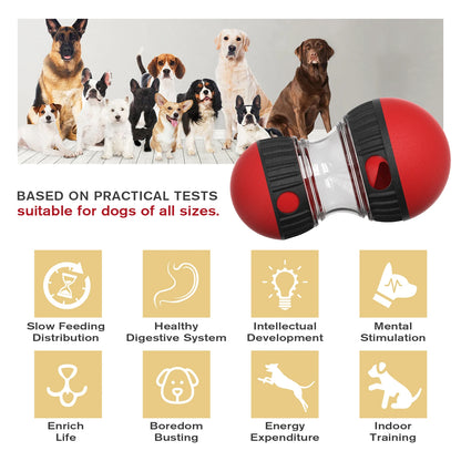 Juguete Dog IQ y comedero lento: rompecabezas de entrenamiento para cachorros y gatos