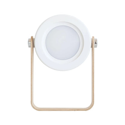 Creative Foldable LED Night Lamp – Portable Wood Handle Lantern & USB Rechargeable