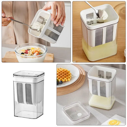 Stainless Steel Yoghurt Filter – Moisture Separator for Greek Yoghurt & Soft Cheese