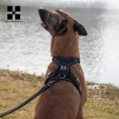 Arnés reflectante ajustable para perros: chaleco acolchado antitirones personalizado para perros pequeños y grandes 