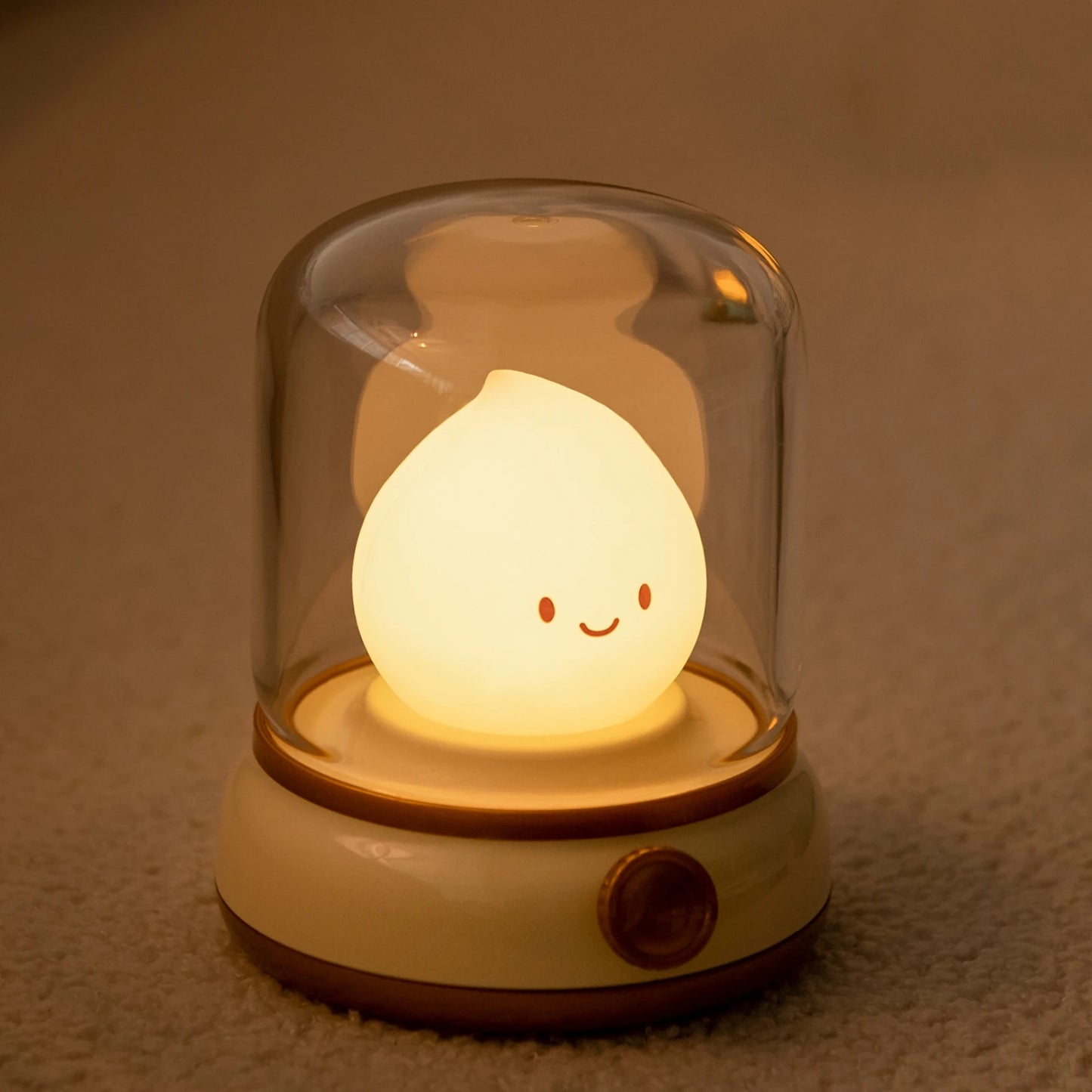 Portable Mini LED Night Light -  Cute Rechargeable Desk Lamp for Warm, Charming Spaces