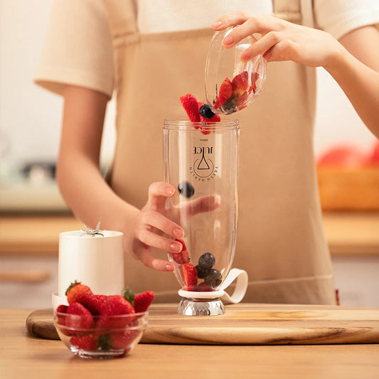 Rechargeable Fruit Mixer for Smoothies, Shakes & Fresh Juice Anywhere