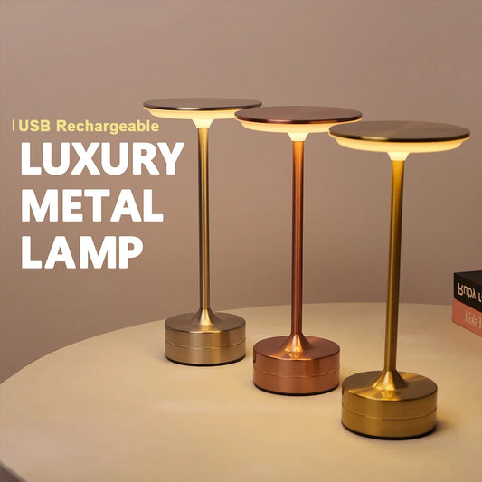 Touch & Glow LED Table Lamp – Portable USB Night Light for Bedroom, Bar & Cosy Spaces