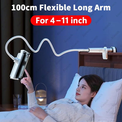 Soporte giratorio para tableta GOYN de metal y ABS para dispositivos de 4,7 a 11 pulgadas