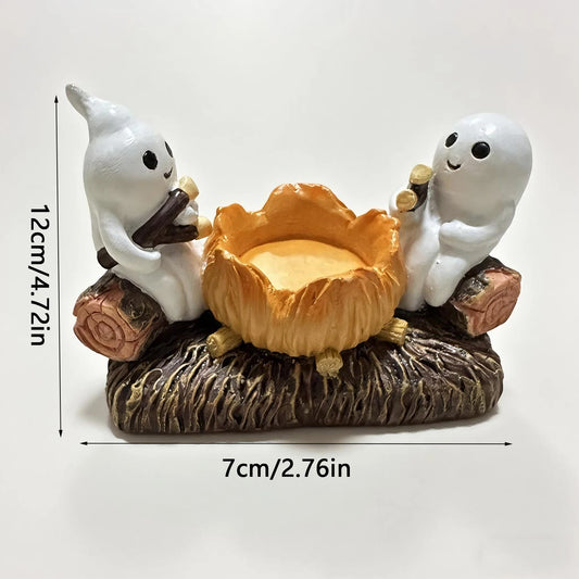 Ghost Candle Holder – Decorative Unique Spooky Design