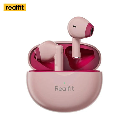 Audífonos inalámbricos auténticos: Realfit Bluetooth 5.0 para dispositivos Android 