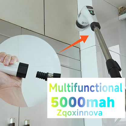 Fregadora eléctrica inalámbrica: cepillo multiusos para cocina, baño y suelos.